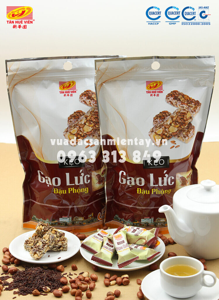 Giá kẹo gạo lứt đậu phộng dao động như thế nào